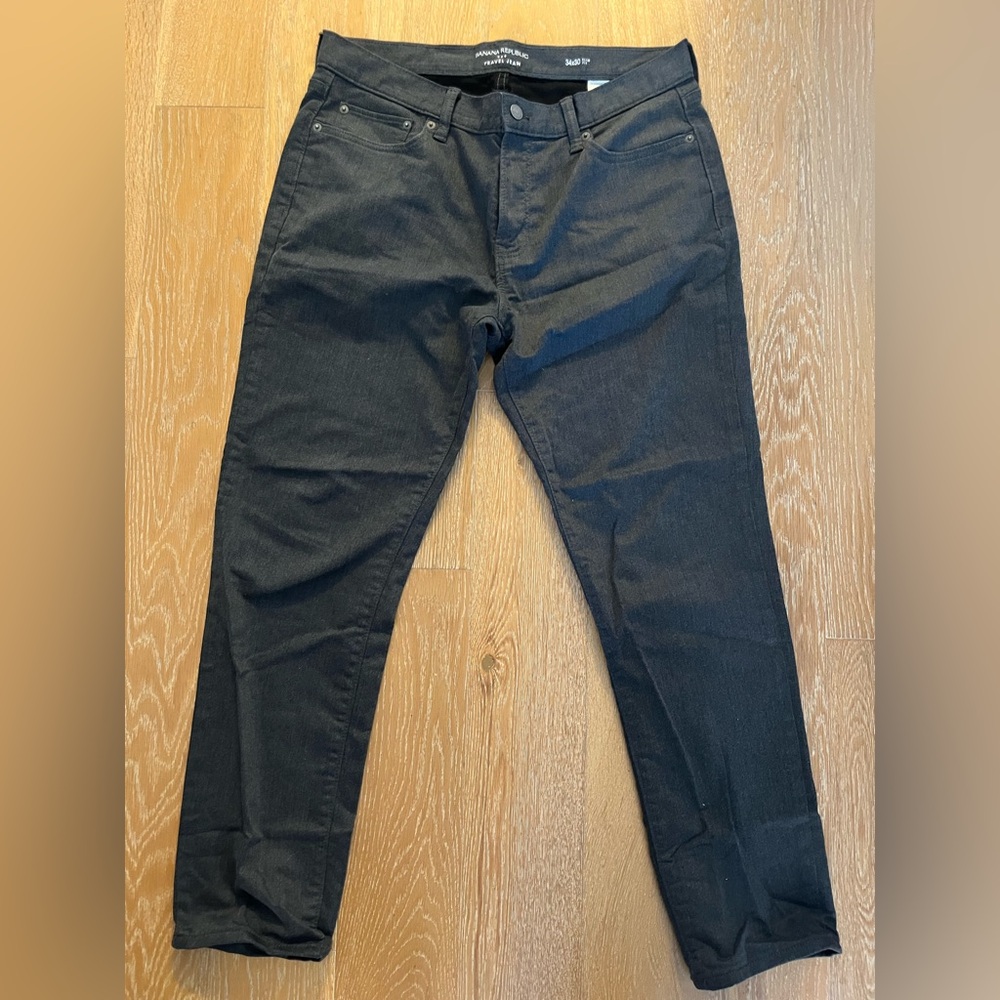 Banana Republic Men's Slim Black Jeans